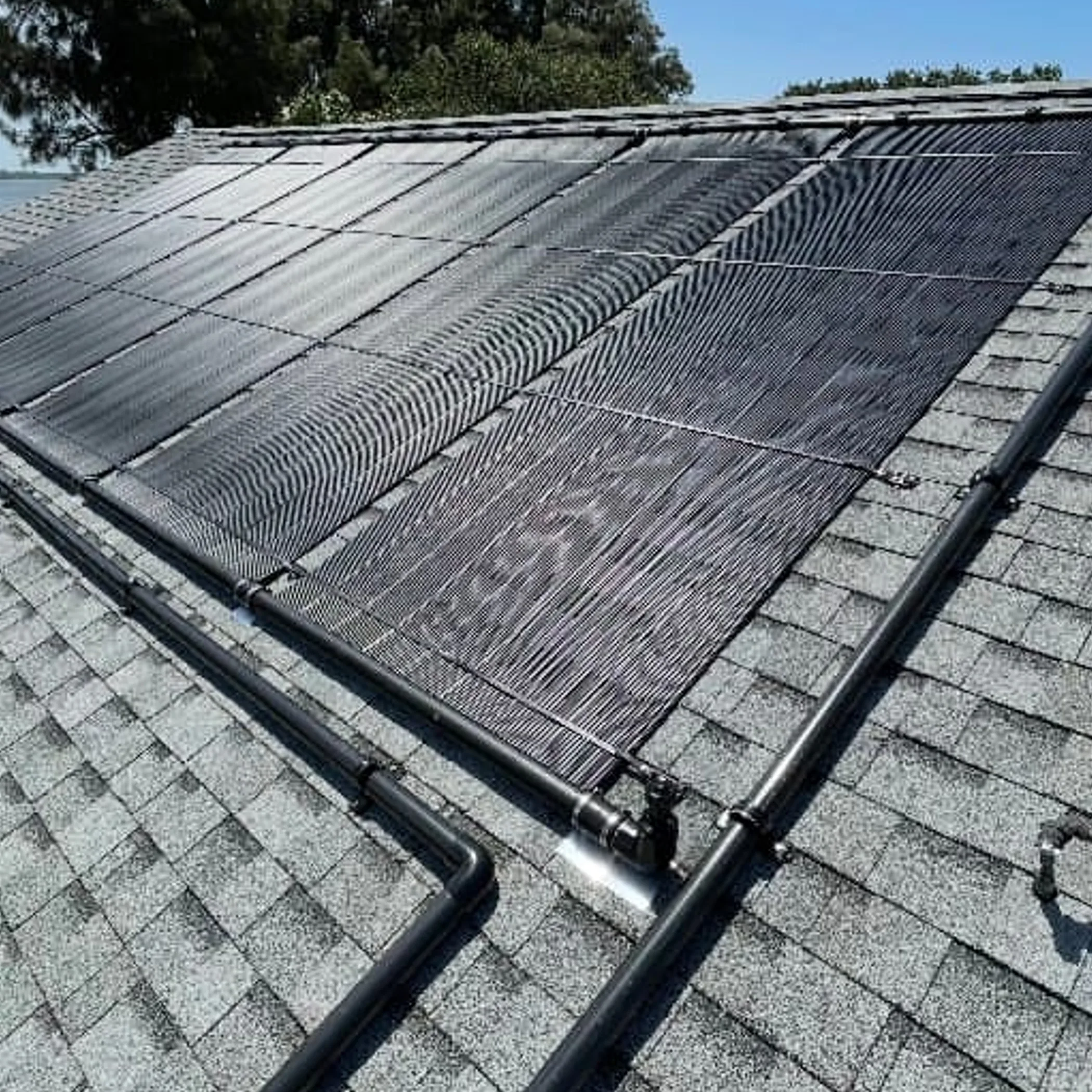 solar hot water system installation